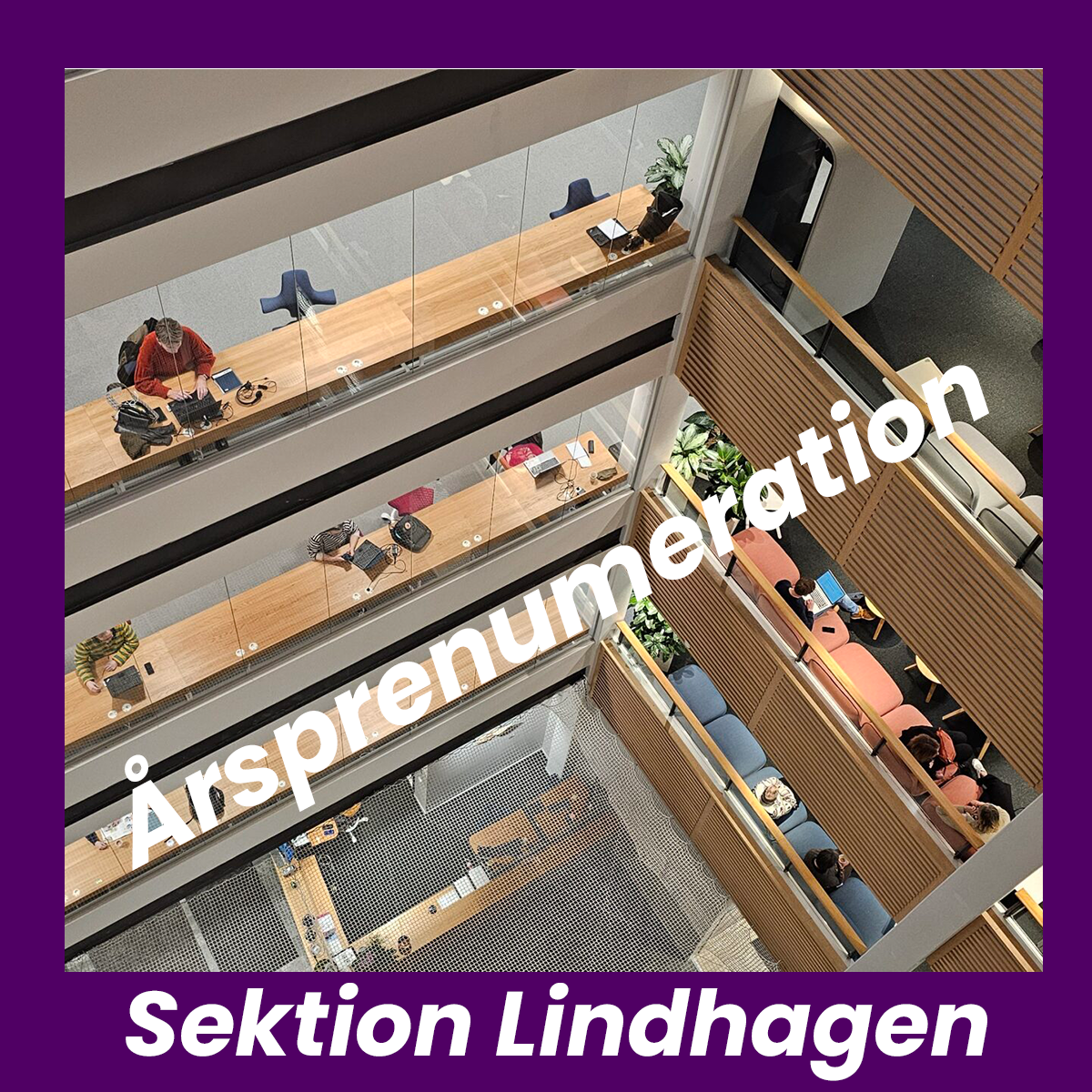 Medlemskap - Sektion Lindhagen (prenumeration)